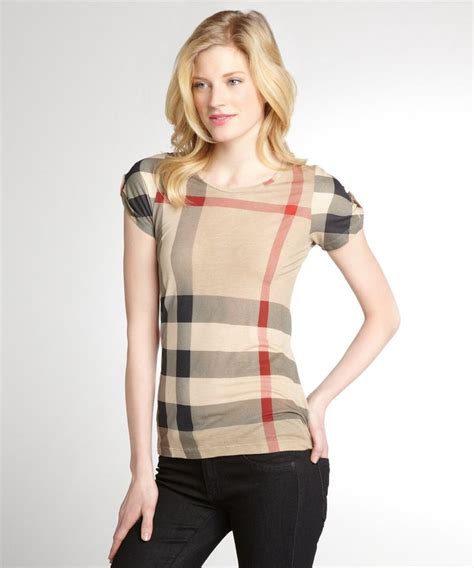 burberry pattern shirt womens|Burberry casual shirts.